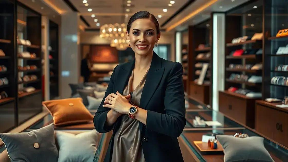 Relógios femininos como acessório-chave para um visual sofisticado
