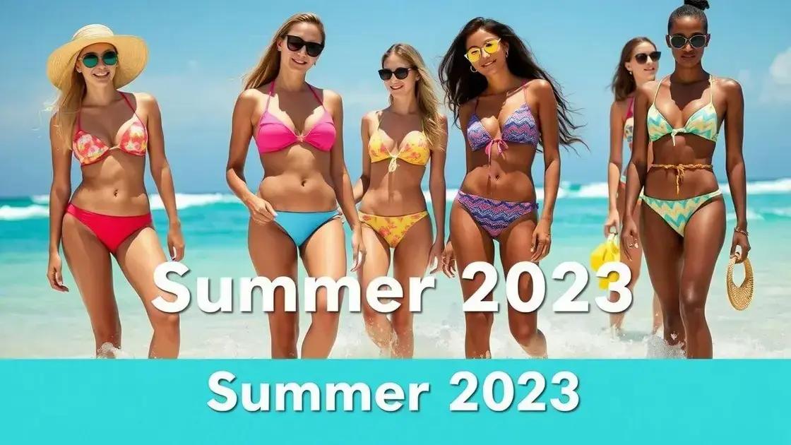 Moda da praia e sustentabilidade: A escolha certa para um verão consciente