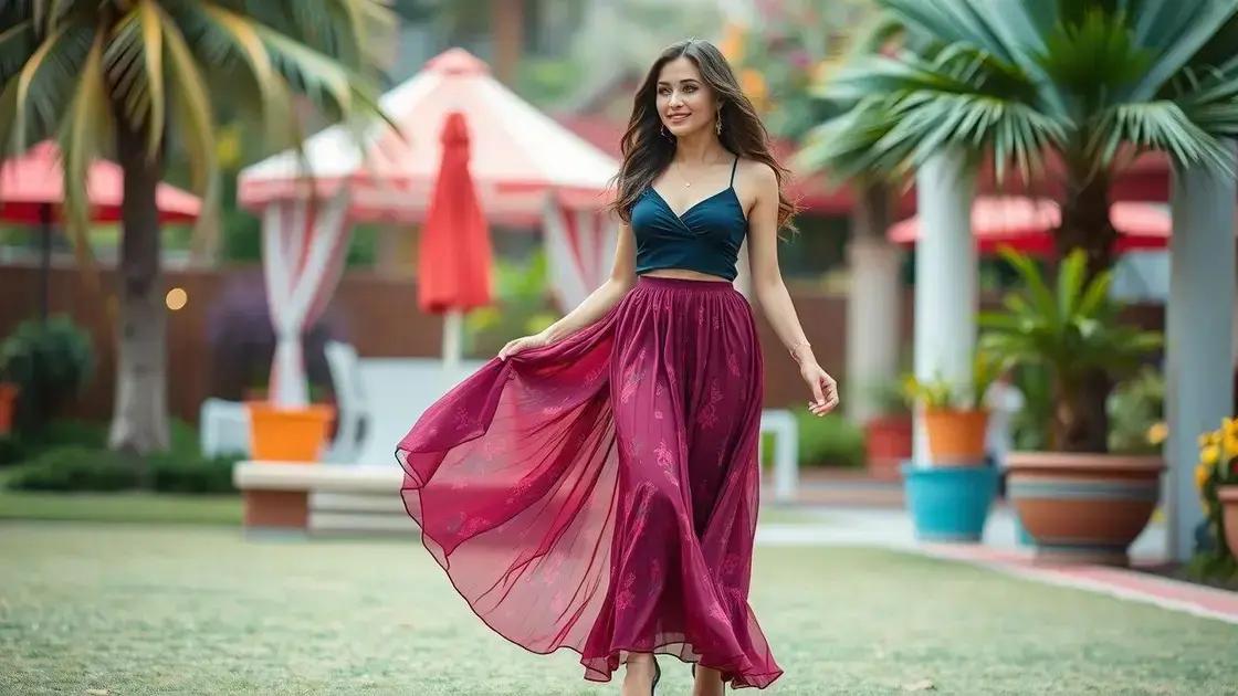 Do casual ao sofisticado: Looks com saia longa para você se inspirar