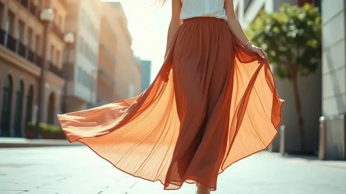 Do Dia a Dia ao Glamour: Looks Incríveis com Saias Longas