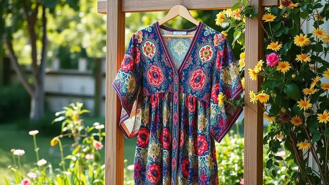 Dicas de styling: Como transformar seu vestido longo estampado em um look sofisticado