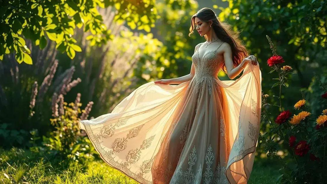 Vestido longo com frescor e elegância: Descubra os modelos da Azura Rio